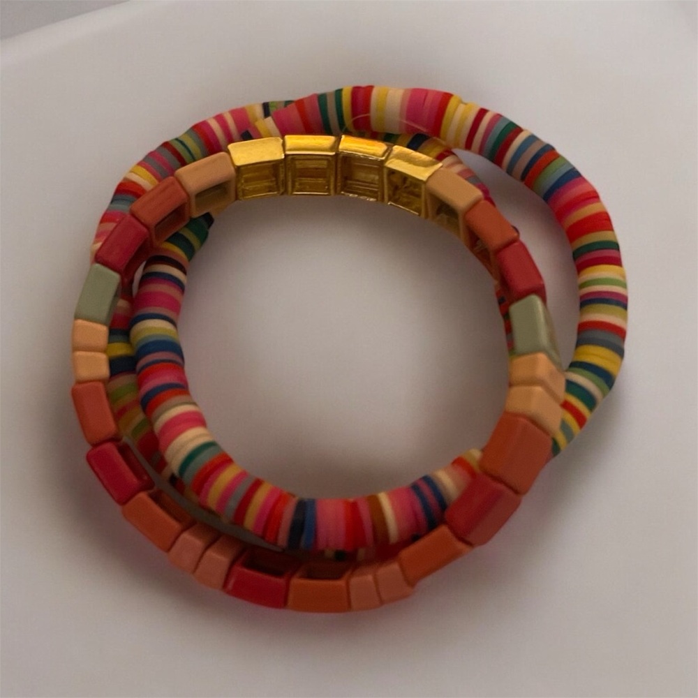 ZSMJYJ| Set of 3 Stretchy Bracelets